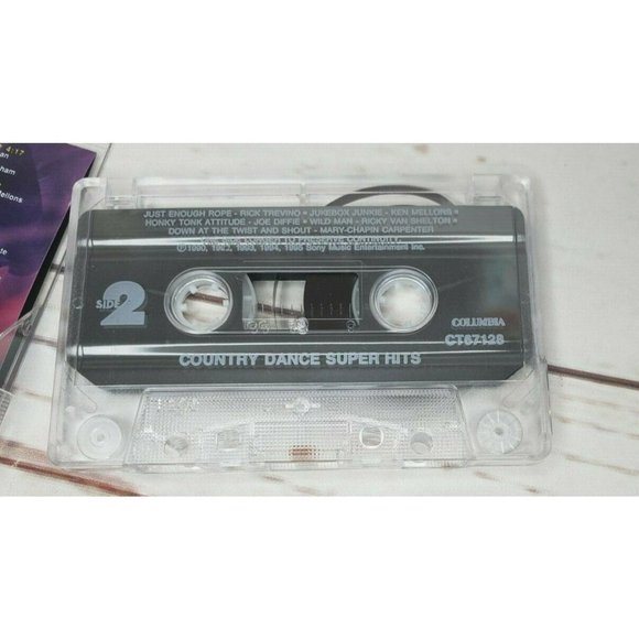 Get Your Country Dance On with Our Super Hits Cassette Tape - Picture 4 of 6